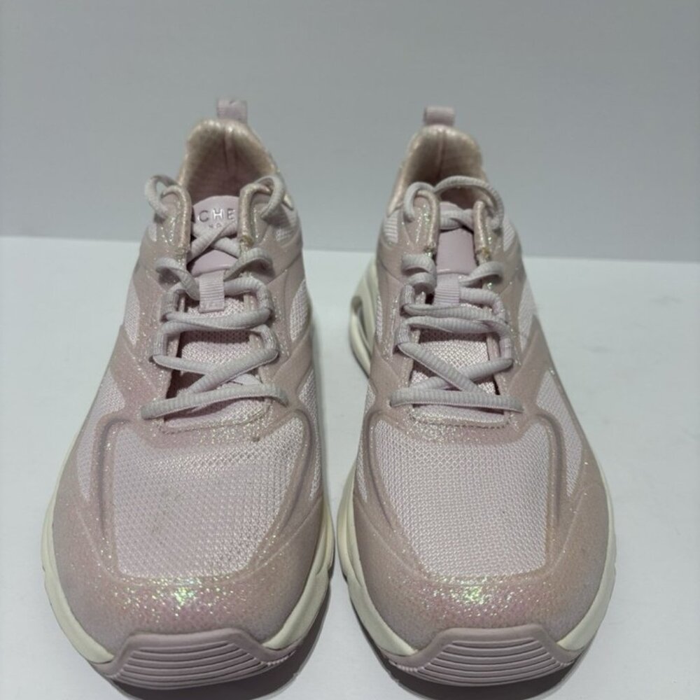 Skechers Women’s Street Tres Air Uno Glit Airy Sneakers Pink, Size 9.5 M - Picture 3 of 6